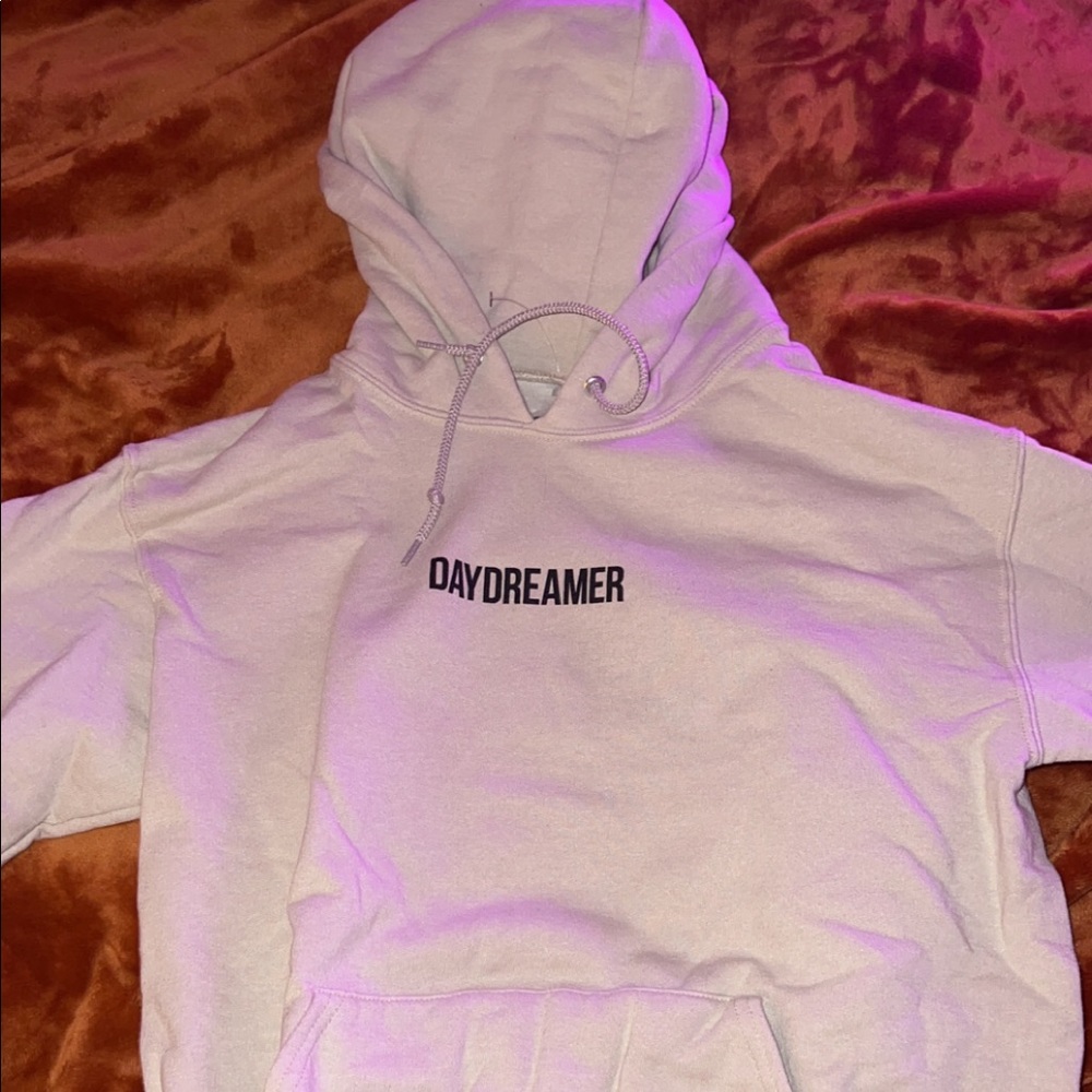 cream hoodie